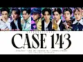 Stray Kids (スキズ) - 'CASE 143 -Japanese Ver.-' (Color Coded Lyrics Kan/Rom/Eng) | ShadowByYoongi