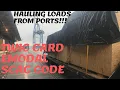 TRUCKING BUSINESS HAULING LOADS FROM PORTS TWIC CARD EMODAL SCAC CODE GAINING PORT ACCESS