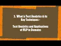 3 What is Text Analytics its Key Techniques