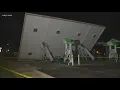 No injuries after canopy collapse at BP gas station in Hudson