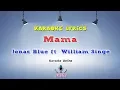 Download Lagu [KARAOKE] Jonas Blue ft  William Singe - Mama