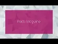 Patti Mcguire - appearance