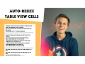 Auto-Resizing Table View Cells Swift 3 in Xcode