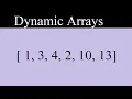 Dynamic Arrays Theory Data structures and Algorithms
