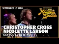 Say You ll Be Mine - Christopher Cross Nicolette Larson The Midnight Special 9 12 80