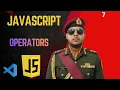 JavaScript Operators Types arithmetic operators logical operators comparison operators