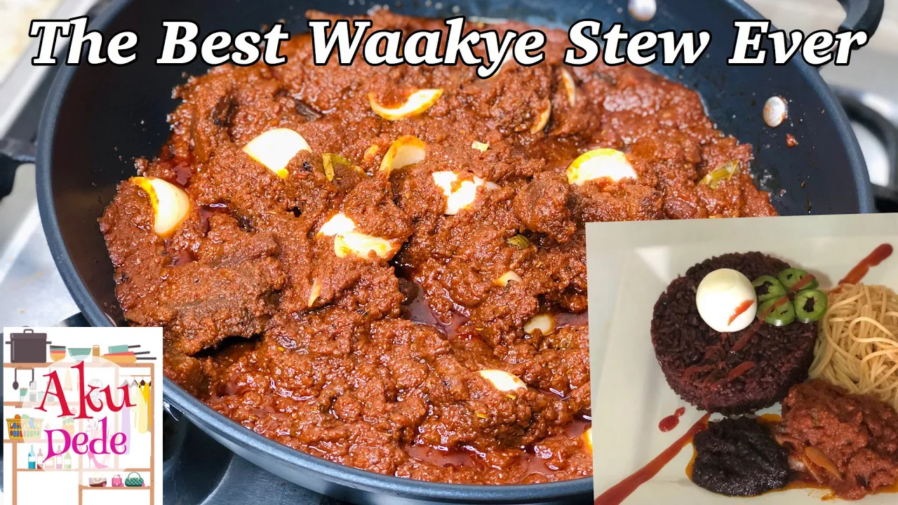 The Best Waakye Stew You’d Ever have. Crowd Pleasing Amaria Style. Waakye stew recipe. Hausa stew
