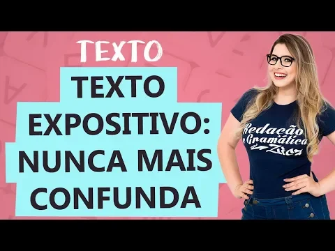 Download MP3 TEXTO EXPOSITIVO: CARACTERÍSTICAS - Tipologia Textual - Aula 6 - Profa. Pamba