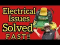 No Start No Click Electrical Issues on a John Deere Zero Turn