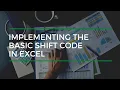 Implementing The Basic Shift Code In Excel
