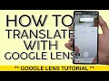 How to Translate in Real Time with Google Lens 2025