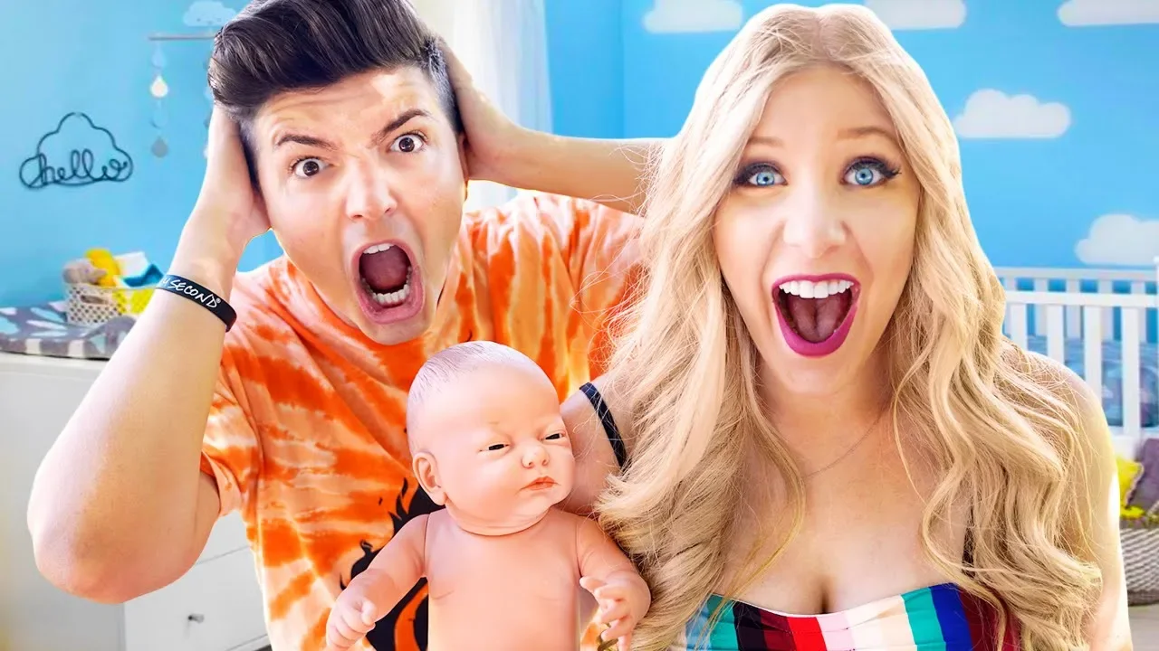 PrestonPlayz and I Had a BABY for 24 Hours! - Challenge