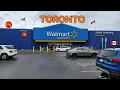 WALMART SUPERCENTER GROCERY SHOPPING TORONTO APRIL 2025