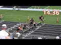 Boys 110m Hurdles Final - 2021 OHSAA D1 State Meet