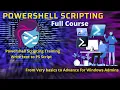 Powershell Training 2025 Full Course for Beginners Tutorial Windows Powershell Training