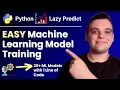Train 20 ML Models Instantly with ONE Line of Python Code Lazy Predict
