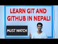 Git and GitHub Complete Tutorial In Nepali