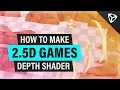 2 5D Unity Game - Depth Shader Tutorial