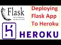 How to Deploy Python Flask App to Heroku - Getting Started on Heroku with Python Flask for Beginners