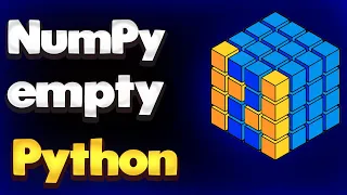 empty function in NumPy Python Module NumPy Tutorial - Part 14