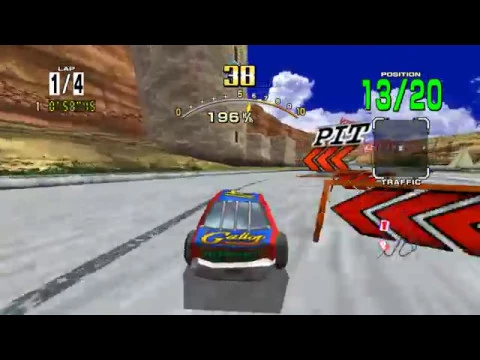 RPCS3 0.0.2-5165 (Interpreter) | Daytona USA Gameplay