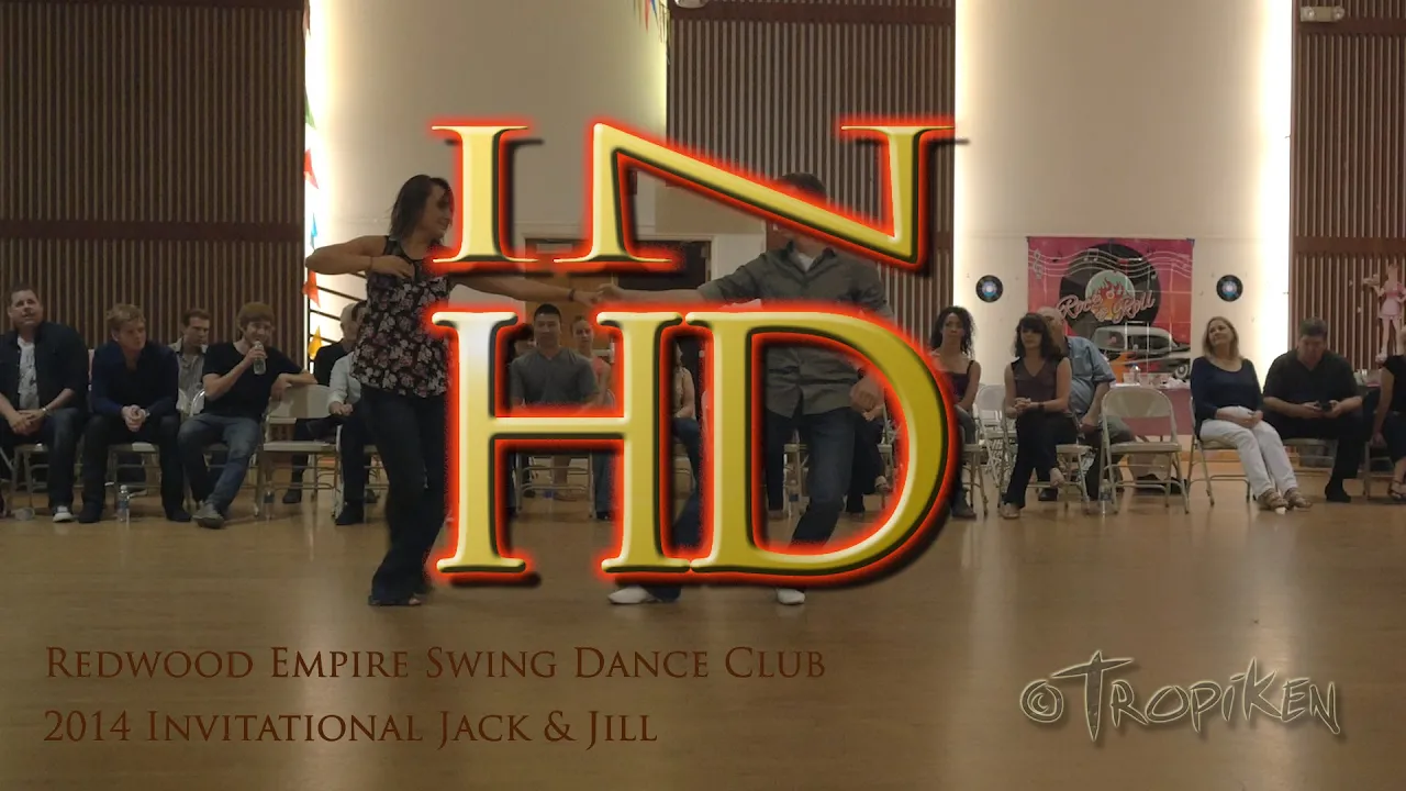 Austin Kois & Beverly Brunerie - 2014 RESDC Invitational West Coast Swing Jack & Jill - HD