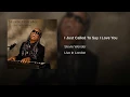 I Just Called To Say I Love You