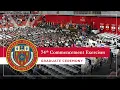 Fairfield University 74th Commencement Exercises Class of 2024 Graduate Ceremony