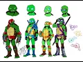 TMNT Redesigns TEENAGE MUTANT NINJA TURTLES