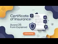 How Top Agents Read a COI ACORD 25 Breakdown You Can t Miss