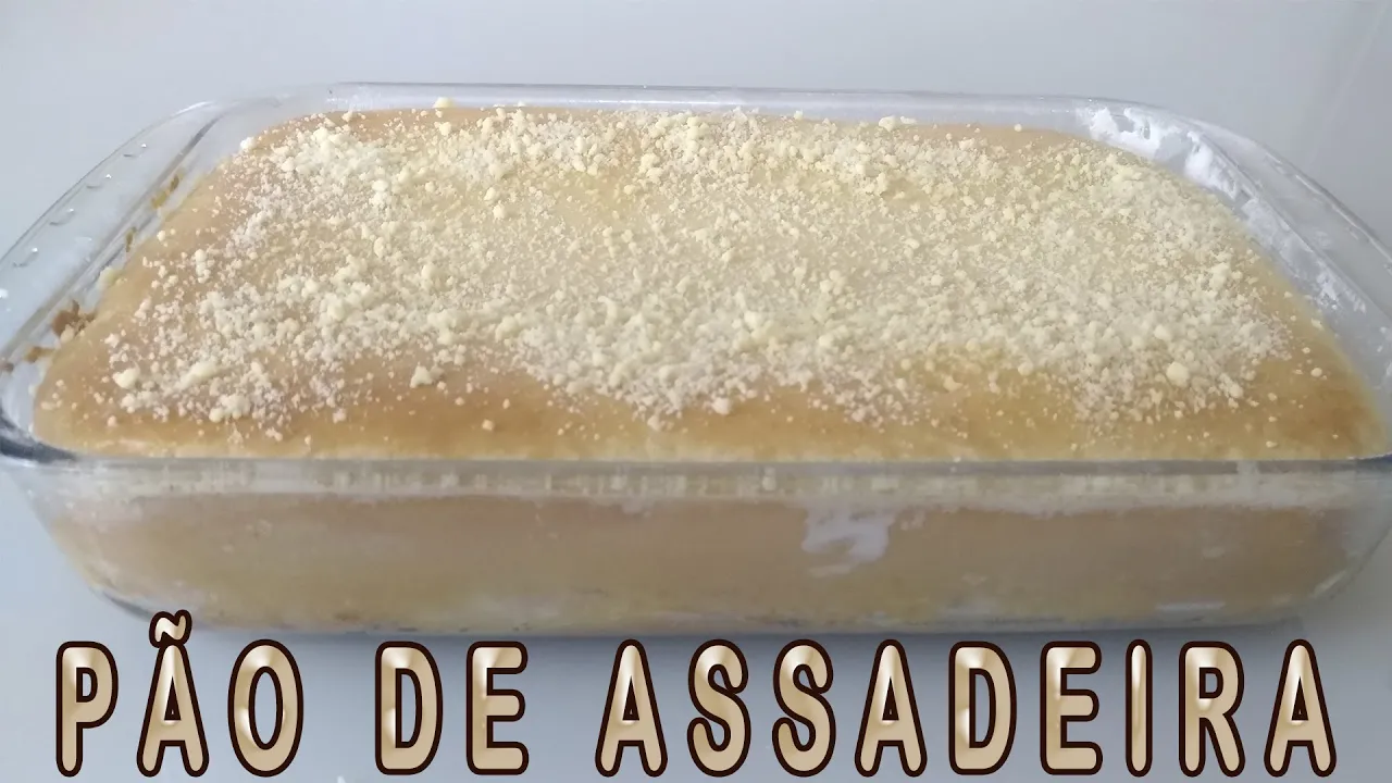 Bolo Pão de Queijo de Liquidificador - BOLO DE POLVILHO DOCE - RECEITA COMPLETA GRAVADA AO VIVO. 