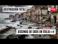 Lagu Destrucción HISTÓRICA en Italia: el desastre más grande del siglo.
