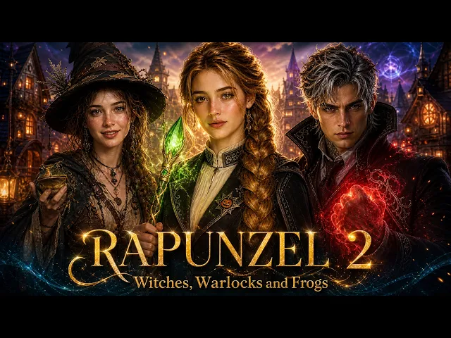 Rapunzel 2 Witches, Warlocks and Frogs English Action Movie