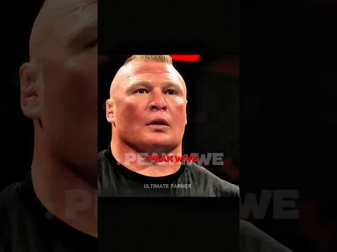 Peak WWE - Brock Lesnar Brawl 🔥😱Brock Lesnar Edit #shorts #foryou #foryoupage