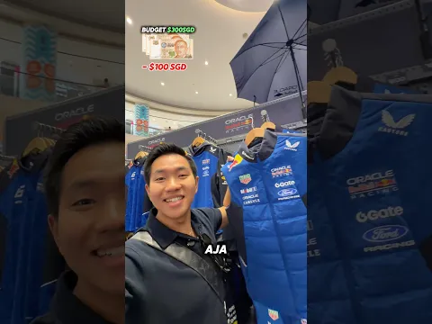 TIMBOI BELI MERCH F1 DI SINGAPORE HABIS 4 JUTA RUPIAH?! 😱💸