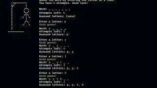 How I Built a Hangman Game Using Python Full Explanation