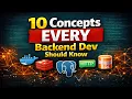 The 10 Ultimate Backend Dev Concepts You NEED to Master