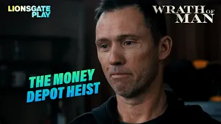 the money depot heist wrath of man best scene jason statham guy ritchie lionsgateplay