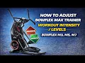 How to adjust Bowflex Max Trainer workout intensity levels - Bowflex M3 M5 M7