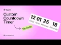 How to Add a Custom Countdown Timer in Squarespace Easy No Code Tutorial