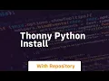 thonny python install