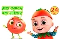 Lagu Aaha Tamatar Bada Mazedar - Hindi Rhymes - Hindi Nursery Rhymes compilation from Jugnu Kids