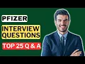 Pfizer Interview Questions and Answers for 2025