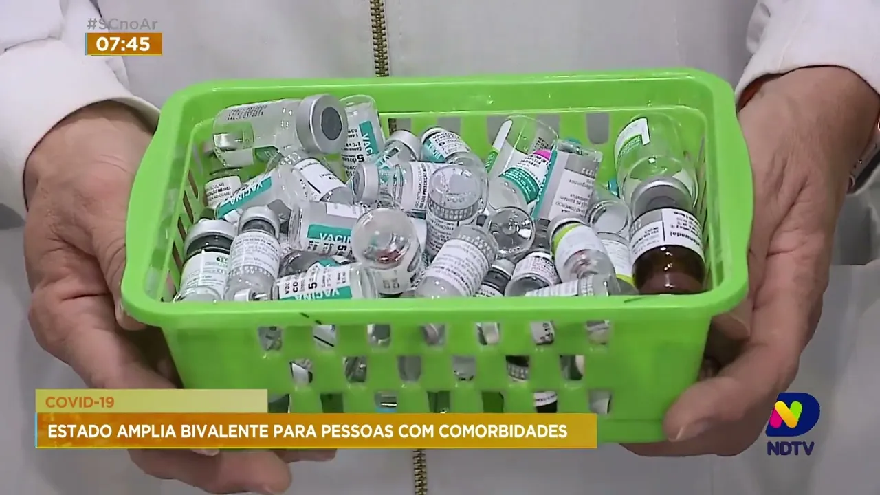 Aplicação da vacina de reforço contra a Covid-19 é ampliada em SC