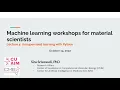 MTEC machine learning workshop Session 4 - Unsupervised learning practical