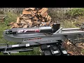 Performance built lowes log slitter in action 27 tons of merica