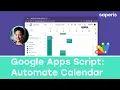 A Google Apps Script Calendar Example