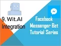 Facebook Messenger Bot Tutorial using Python Wit ai Integration Part-2