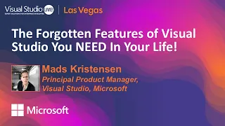 The Forgotten Features of Visual Studio You NEED In Your Life Visual Studio Live Las Vegas 2026
