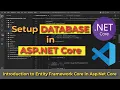 How to setup Entity Framework Core in Visual Studio Code vs code Step by step Guide